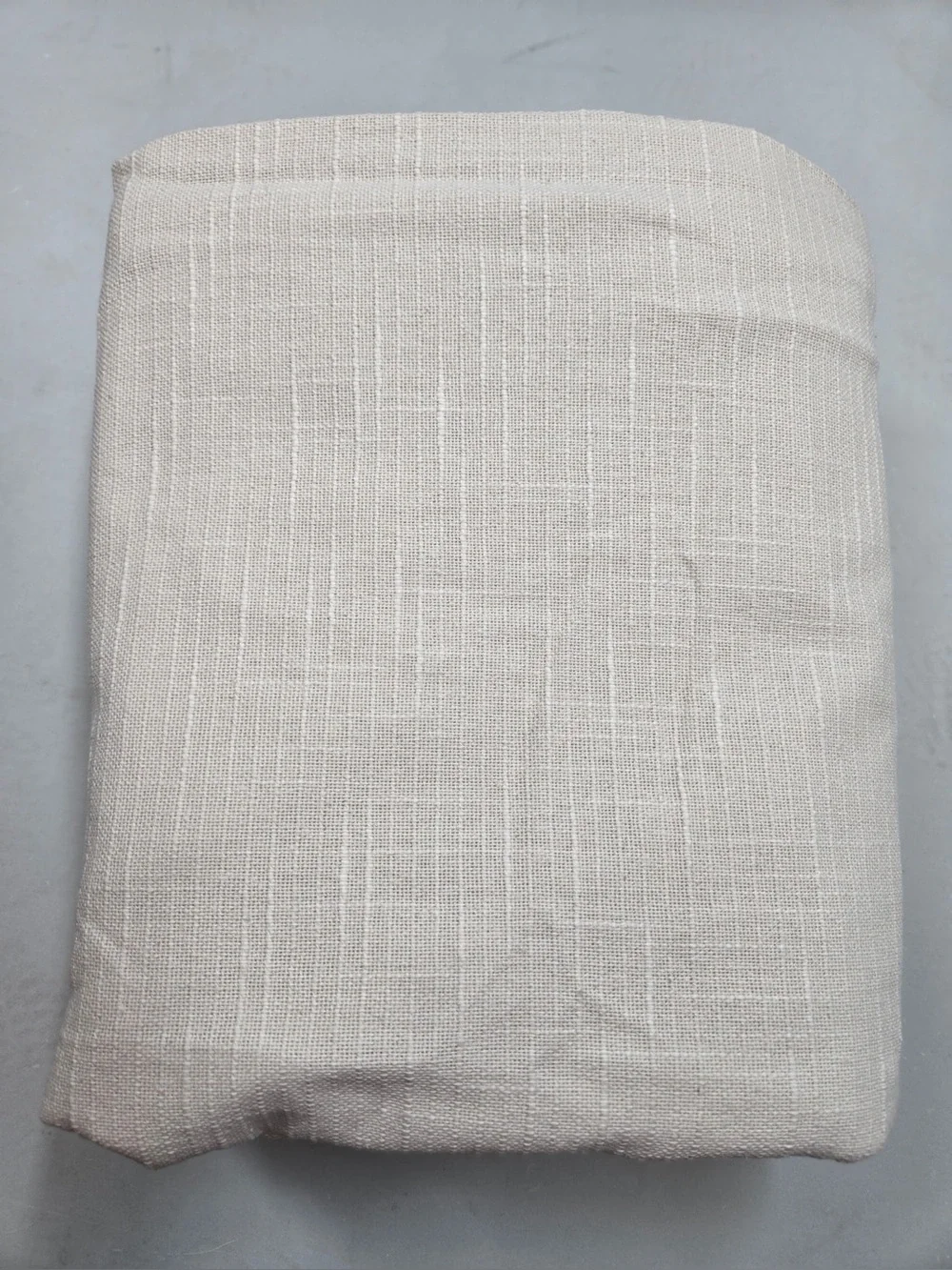 QUINCE Set Of 2 48x84 Cotton Slub Curtains Natural 1088